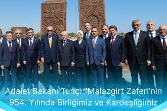 Adalet Bakani Tunc Malazgirt Zaferinin 954. Yilinda Birligimiz Ve Kardesligimiz Daha Da Guclenecek