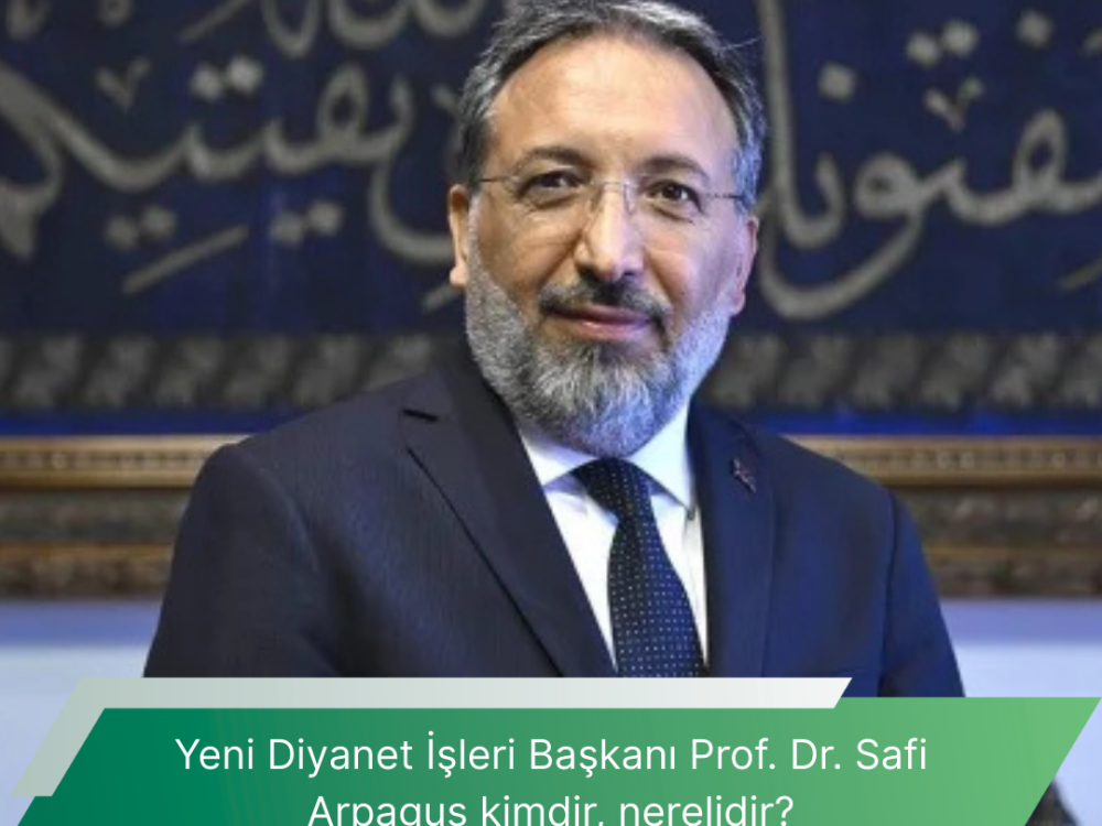 Yeni Diyanet Isleri Baskani Prof. Dr. Safi Arpagus Kimdir Nerelidir