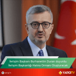 Iletisim Baskani Burhanettin Duran Duyurdu Iletisim Baskanligi Hatira Ormani Olusturacak