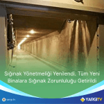 Siginak Yonetmeligi Yenilendi Tum Yeni Binalara Siginak Zorunlulugu Getirildi