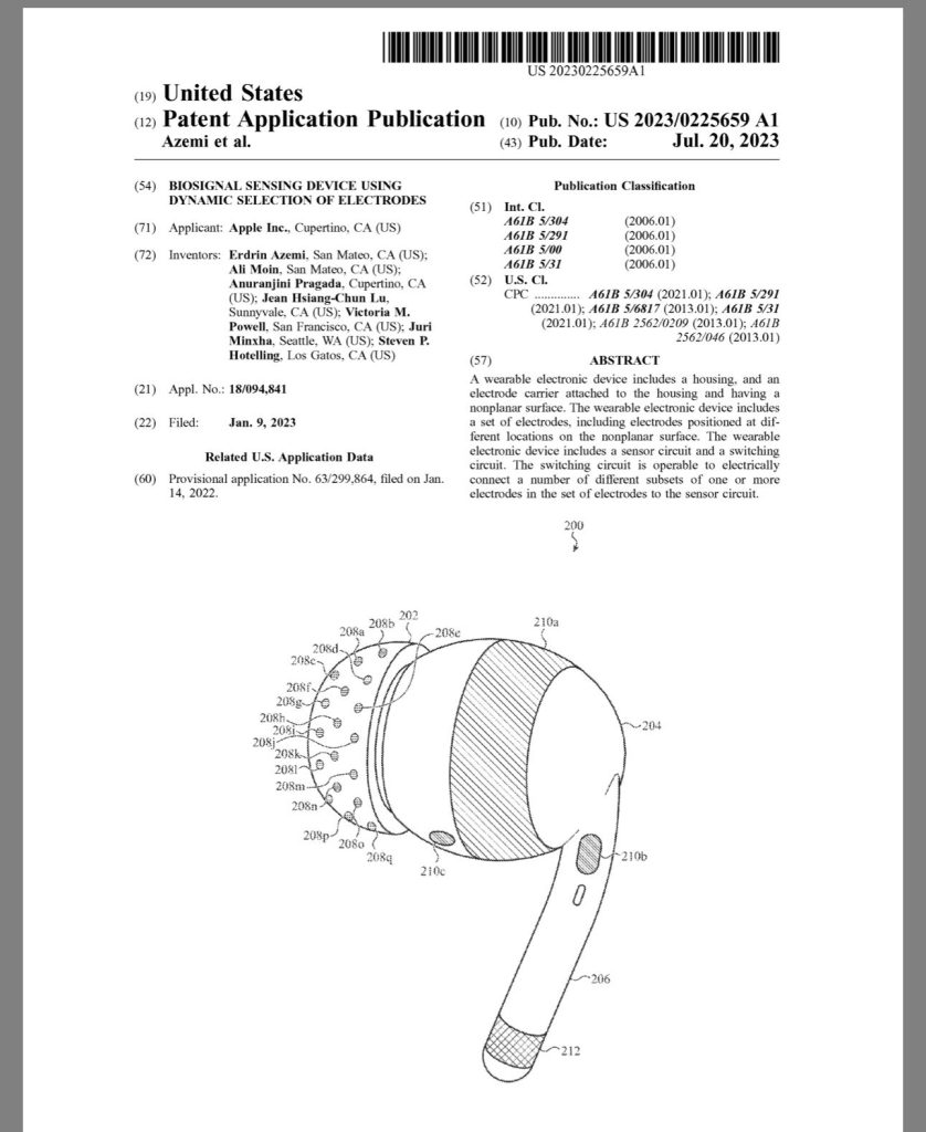Apple-Patent-Belgesi-838x1024 Apple’ın Kulaklık Patenti Sosyal Medyada Gündem Oldu “Zihin Kontrolü” İddiaları Ne Kadar Gerçekçi
