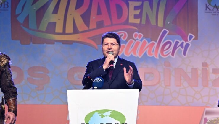 Adalet Bakanı Yılmaz Tunç, Karadeniz Tanıtım Günleri’nin Açılışına Katıldı