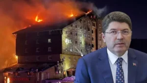 Adalet Bakanı Yılmaz Tunç, Kartalkaya Otel Yangınında Hayatını Kaybedenleri Andı