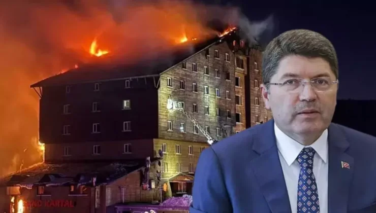 Adalet Bakanı Yılmaz Tunç, Kartalkaya Otel Yangınında Hayatını Kaybedenleri Andı