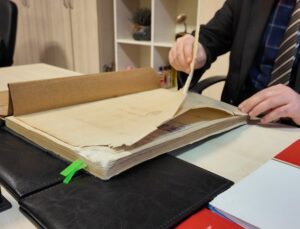 Ankara Adliyesi’nde 1926 yılına ait adli emanet defteri koruma altına alındı