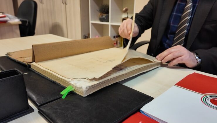 Ankara Adliyesi’nde 1926 yılına ait adli emanet defteri koruma altına alındı