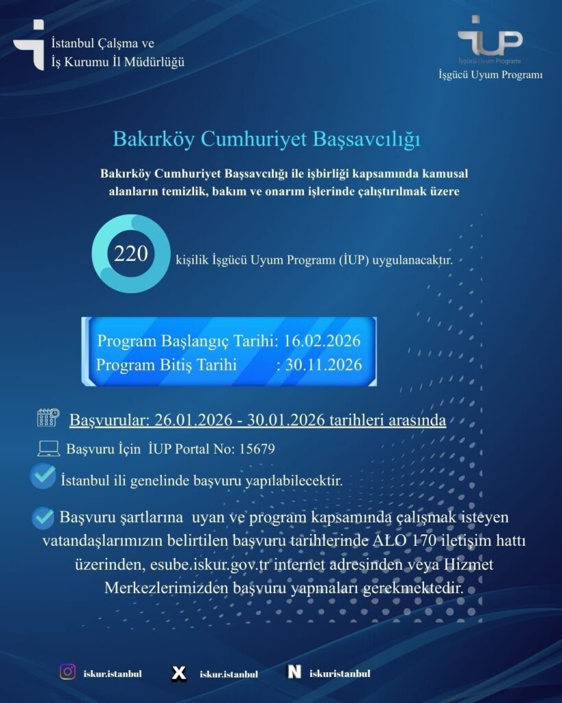 Bakirkoy-Cumhuriyet-Bassavciligina-220-Kisilik-IUP-Alimi-Yapilacak-819x1024 Bakırköy Cumhuriyet Başsavcılığı’na 220 Kişilik İUP Alımı Yapılacak
