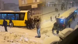 İETT Kar Açıklaması Yaptı Seferlerin Yüzde 94’ünün Aksamadan Tamamlandığını Duyurdu