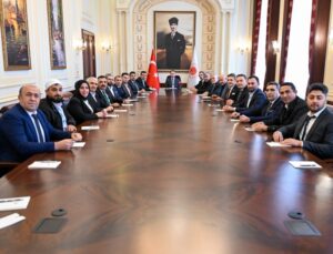 Adalet Bakanı Akın Gürlek, Niğde, Aksaray ve Nevşehir Federasyonlarını Kabul Etti