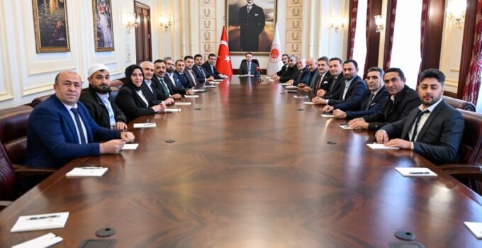 Adalet Bakanı Akın Gürlek, Niğde, Aksaray ve Nevşehir Federasyonlarını Kabul Etti