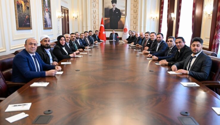 Adalet Bakanı Akın Gürlek, Niğde, Aksaray ve Nevşehir Federasyonlarını Kabul Etti