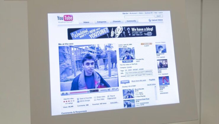 YouTube’a Yüklenen İlk Video Londra’daki V&A Müzesi Koleksiyonuna Girdi | Video İzle