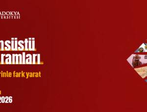 Kapadokya Üniversitesi’nde Lisansüstü Başvurular 27 Şubat’ta Başlıyor