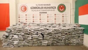 Kapıkule’de Dev Operasyon 1,4 Ton Uyuşturucu Ele Geçirildi