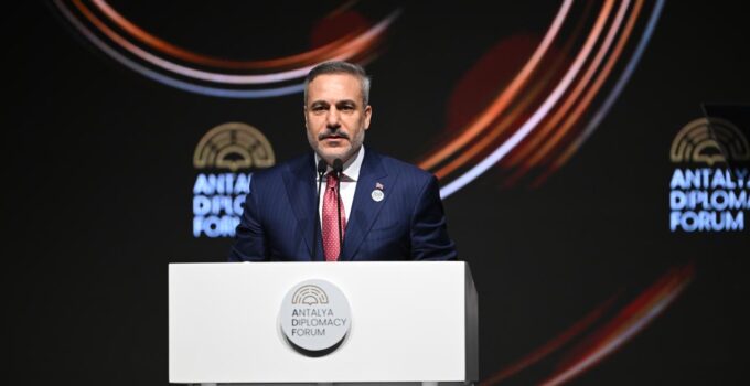Bakan Fidan: Küresel ve bölgesel sorunlar Antalya’da ortak akılla ele alınacak