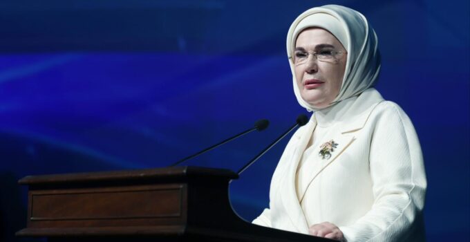 Emine Erdoğan’dan Su Verimliliği Çağrısı. Suyun Her Damlasını Korumalıyız