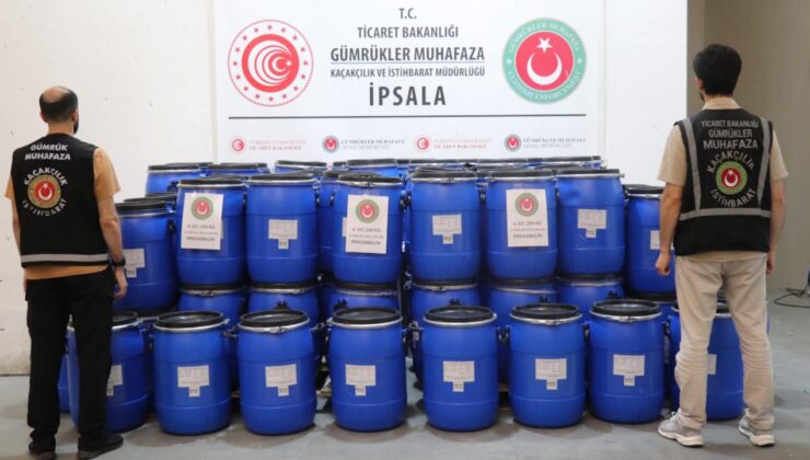 İpsala Gümrük Kapısı’nda 4 Ton Uyuşturucu Ele Geçirildi