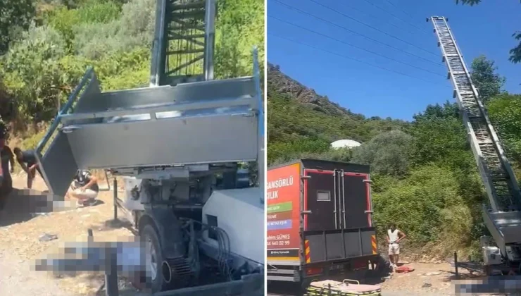 Kemer Yük Asansörü Kazasında Feci Ölüm İki İşçi Elektrik Akımına Kapılarak Hayatını Kaybetti
