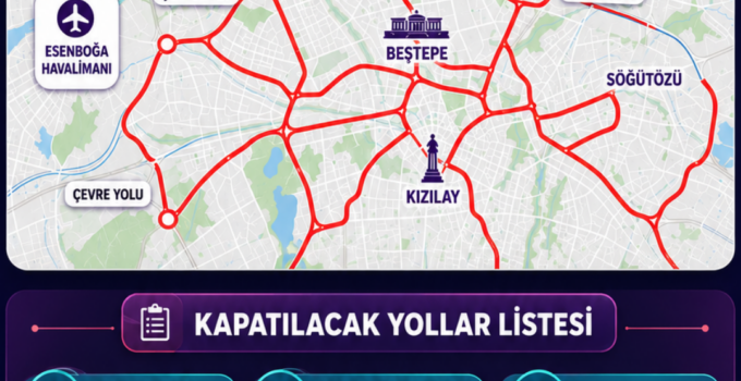 NATO Zirvesi 2026 İçin Hangi Yollar Kapanacak? NATO Zirvesi 2026 İçin Ankara’da Kapanması Beklenen Yollar