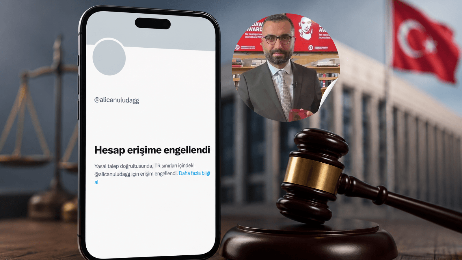 Alican Uludağ’ın Sosyal Medya Hesabına Türkiye’den Erişim Engeli Getirildi