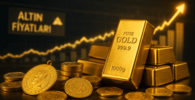 Altın fiyatları haftaya yükselişle başladı ve gram altın 6 bin 237 liraya çıktı