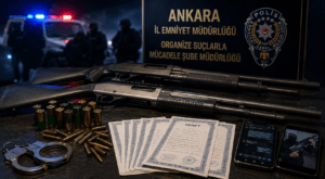 Ankara’da Organize Suç Örgütüne Darbe Vuruldu. Gözaltına Alınan 15 Şüpheliden 12’si Tutuklandı