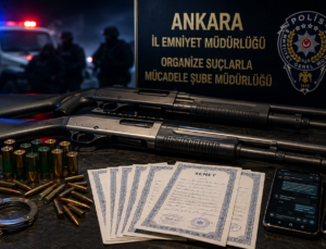 Ankara’da Organize Suç Örgütüne Darbe Vuruldu. Gözaltına Alınan 15 Şüpheliden 12’si Tutuklandı