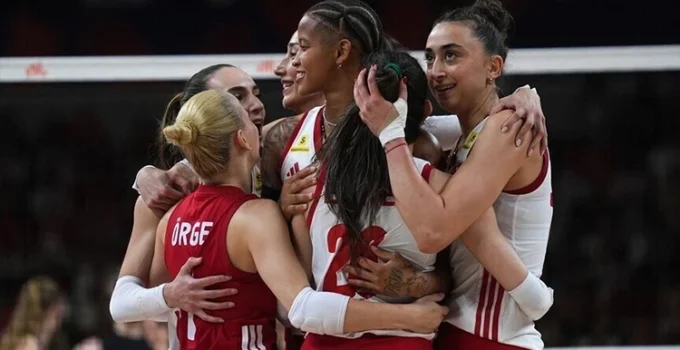 Filenin Sultanları Kanada’yı 3-1 Devirdi ve VNL’de Yarı Finale Yükseldi