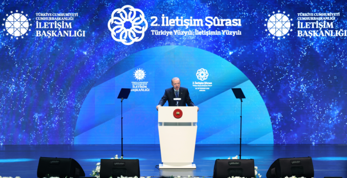İletişim Başkanlığı Tarafından Düzenlenen 2. İletişim Şûrası’nda Konuşan Cumhurbaşkanı Erdoğan: Dezenformasyonla mücadele millî güvenlik meselesidir