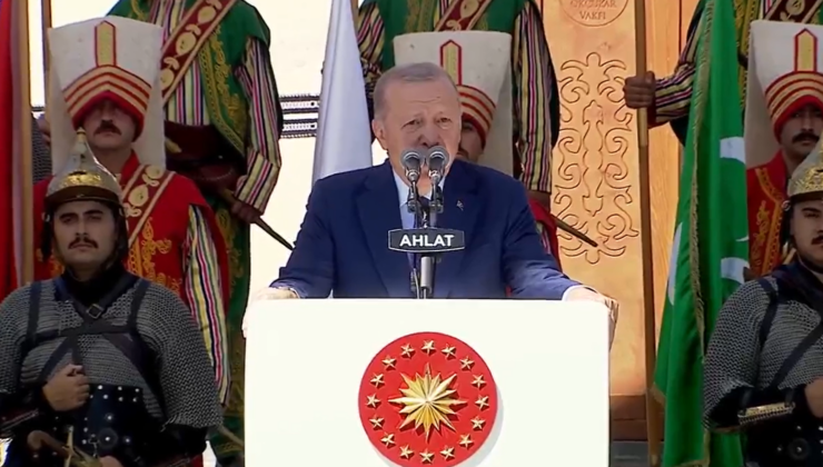Cumhurbaşkanı Recep Tayyip Erdoğan Ahlat’tan Mesaj Verdi: Büyük ve Güçlü Türkiye’nin Şafağı Sökmüştür