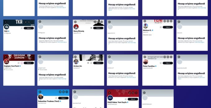 İletişim Başkanlığı Koordinasyonunda Dijital Çalışmalar Sürüyor. 11 Sosyal Medya Hesabına Erişim Engeli Getirildi