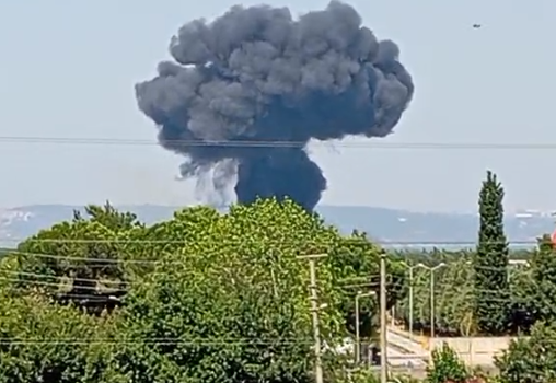 Yalova’da F-16 Eğitim Uçağı Düştü.