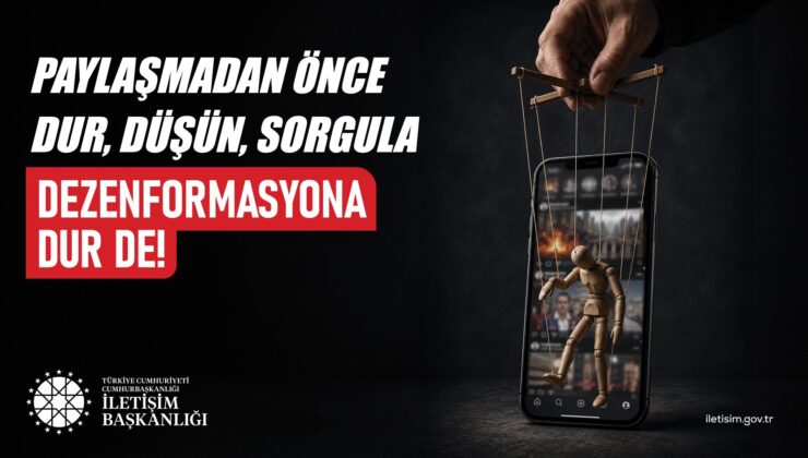 Burhanettin Duran’dan Dezenformasyon Uyarısı Geldi. Paylaşmadan Önce Dur, Düşün, Sorgula