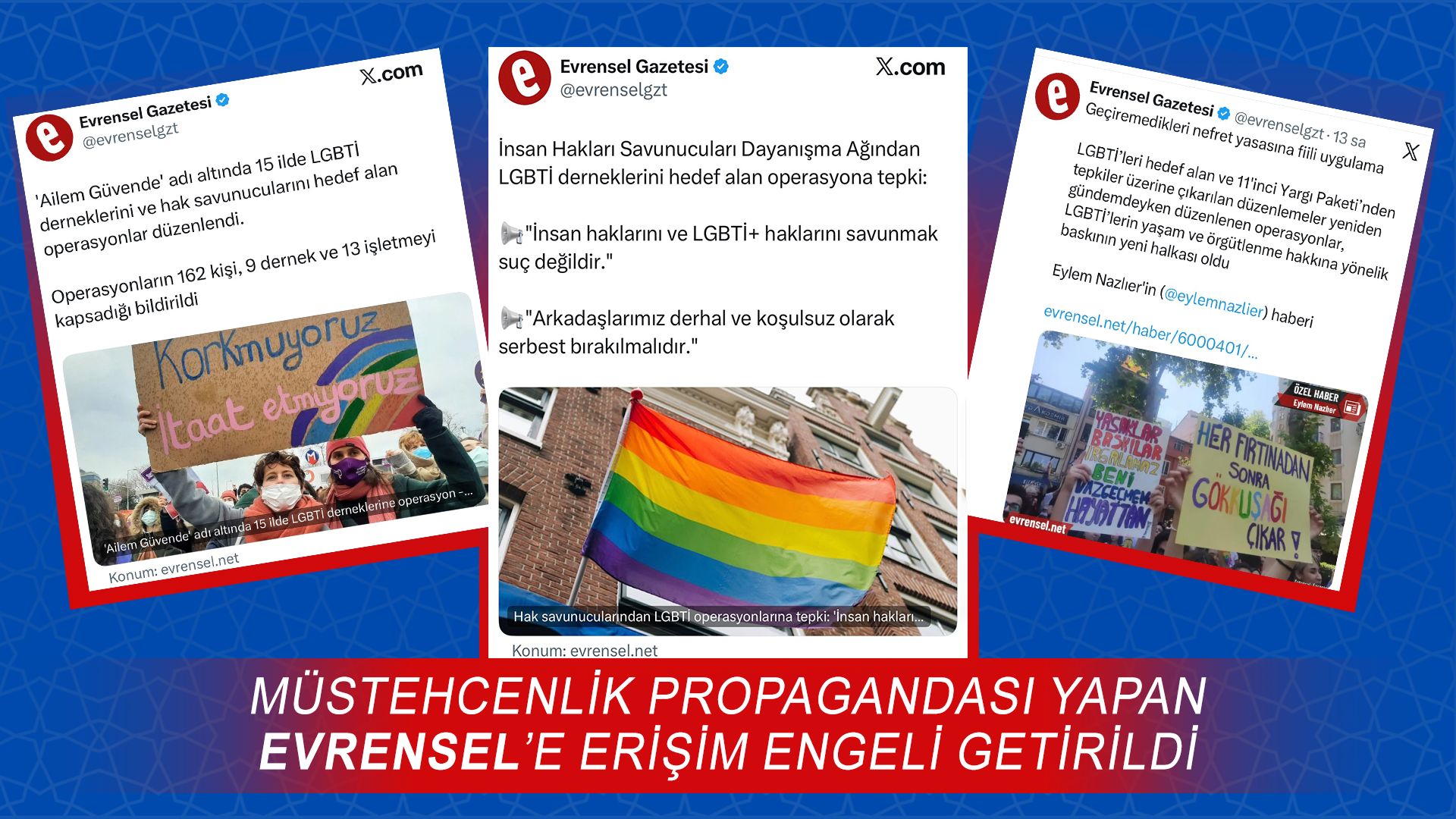 Ailem Güvende Operasyonlarını Hedef Alan 180 Hesap ve İnternet Sitesine Erişim Engeli Getirildi 1 Ailem Güvende Operasyonlarını Hedef Alan 180 Hesap ve İnternet Sitesine Erişim Engeli Getirildi-2